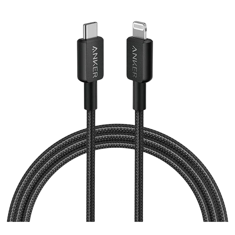 Anker 322 USB-C to Lightning Cable (3ft Braided)