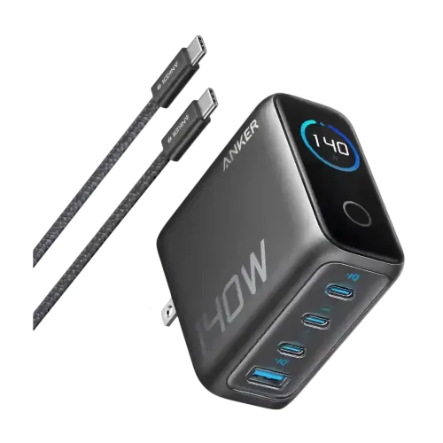 Anker Zolo 140W 4-Port PD Type-C Charger Adapter